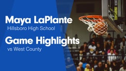Game Highlights vs West County 