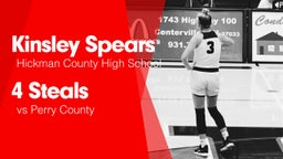 4 Steals vs Perry County 