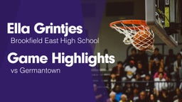 Game Highlights vs Germantown 