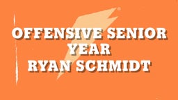 offensive senior year