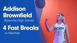 4 Fast Breaks vs Marshall 