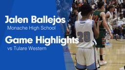 Game Highlights vs Tulare Western 