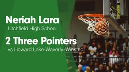 2 Three Pointers vs Howard Lake-Waverly-Winsted