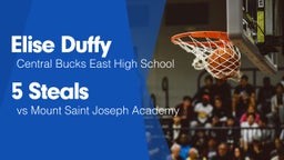5 Steals vs Mount Saint Joseph Academy