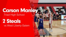 2 Steals vs West Liberty-Salem 