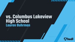 Lauren Buhrman's highlights vs. Columbus Lakeview High School