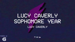 Lucy Caverly Sophomore Year 