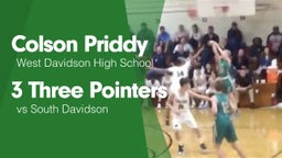 3 Three Pointers vs South Davidson 