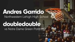 Double Double vs Notre Dame Green Pond HS