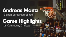 Game Highlights vs Community Christian