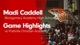 Game Highlights vs Prattville Christian Academy 
