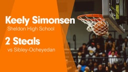 2 Steals vs Sibley-Ocheyedan