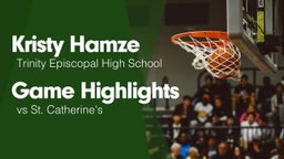 Game Highlights vs St. Catherine's 