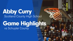 Game Highlights vs Schuyler County