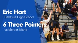 6 Three Pointers vs Mercer Island