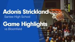 Game Highlights vs Bloomfield 