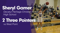 2 Three Pointers vs West Point
