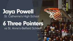 6 Three Pointers vs St. Anne's-Belfield School