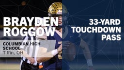 33-yard Touchdown Pass vs Clyde 