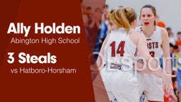 3 Steals vs Hatboro-Horsham 