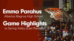 Game Highlights vs Spring Valley  (East Ramapo CSD)