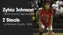 2 Steals vs Atkinson County - Girls