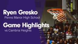 Game Highlights vs Cambria Heights 
