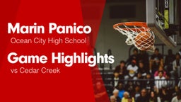 Game Highlights vs Cedar Creek