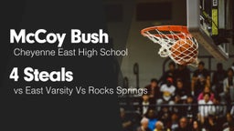 4 Steals vs East Varsity Vs Rocks Springs 