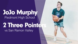 2 Three Pointers vs San Ramon Valley 