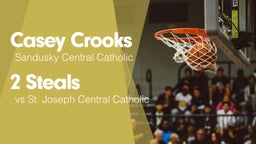 2 Steals vs St. Joseph Central Catholic 