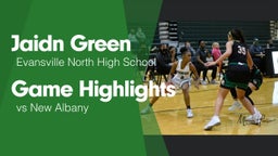 Game Highlights vs New Albany 