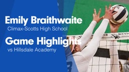 Game Highlights vs Hillsdale Academy