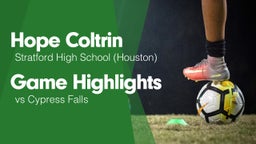 Game Highlights vs Cypress Falls 