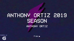 Anthony Ortiz 2019 Season