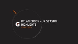 Dylan Coody - JR Season Highlights