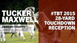 #TBT 2015: 28-yard Touchdown Reception vs Lumpkin County