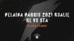 Helaina R Harris's highlights Helaina Harris 2021 Goalie RE vs STA