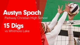 15 Digs vs Whitmore Lake