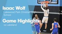 Game Highlights vs Lakeland 