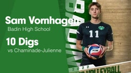 10 Digs vs Chaminade-Julienne 