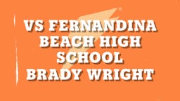 Vs Fernandina Beach High School