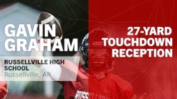 27-yard Touchdown Reception vs Lake Hamilton 