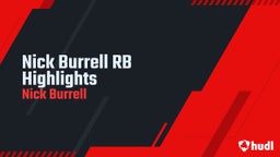 Nick Burrell RB Highlights 