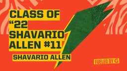 Class Of “22 Shavario Allen #11
