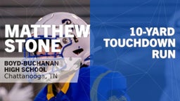 10-yard Touchdown Run vs Notre Dame Chattanooga