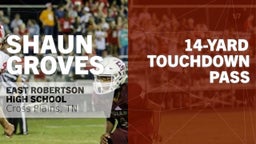 14-yard Touchdown Pass vs Lewis County