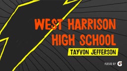 Tayvon Jefferson's highlights West Harrison High School