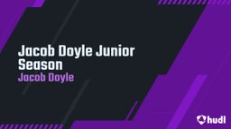 Jacob Doyle Junior Season