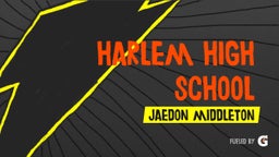 Jaedon Middleton's highlights Harlem High School